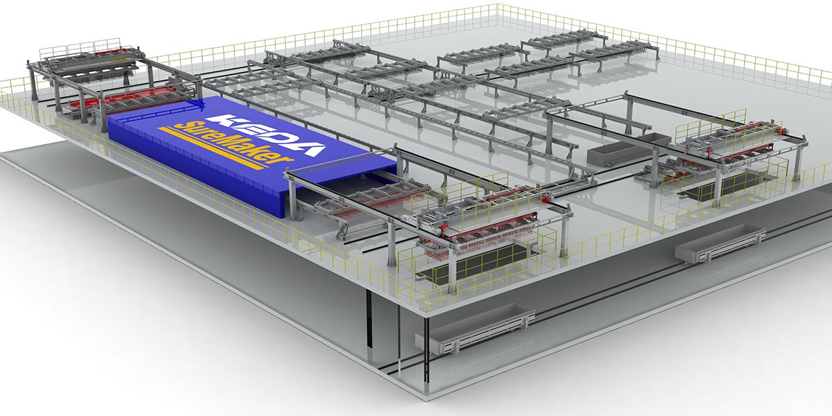 Sistema Automático de Circulación de Bastidor de Refuerzo